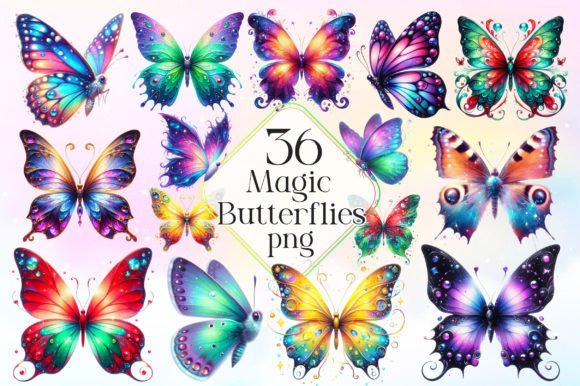 Download Magic Butterflies Clipart Butterfly Png - Butterfly Collection
