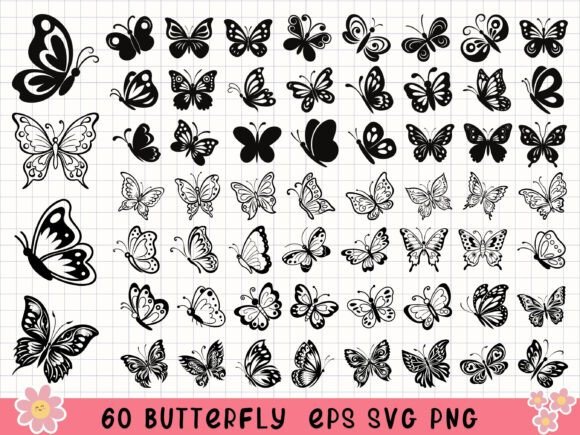 Download Butterfly Clipart Butterfly Silhouette - Butterfly Collection