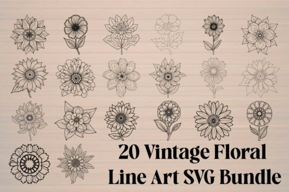 Download Floral Mandala Flower SVG Bundle - Premium Resources